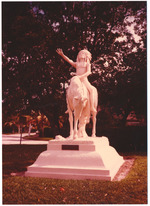 View of "The Great Spirit" statue