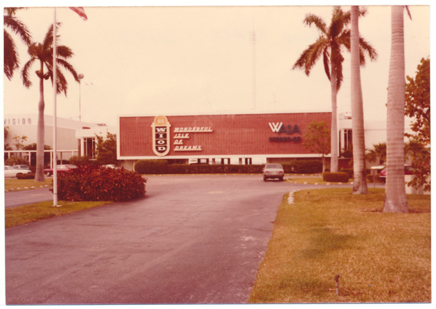 View of the WAIA WIOD radio station building - 