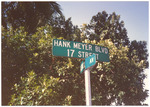 [1990] Hank Meyer Blvd Sign