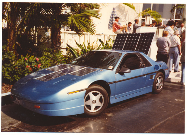 Solar powered car - 