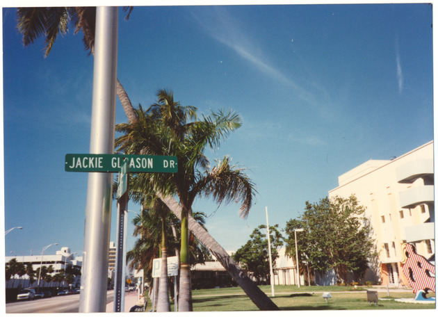 Jackie Gleason Drive street sign - 