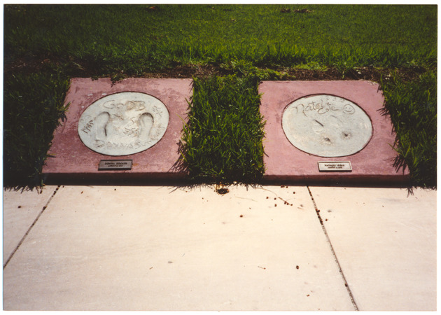 Walk of the Stars plaques on Seventeenth Street - 