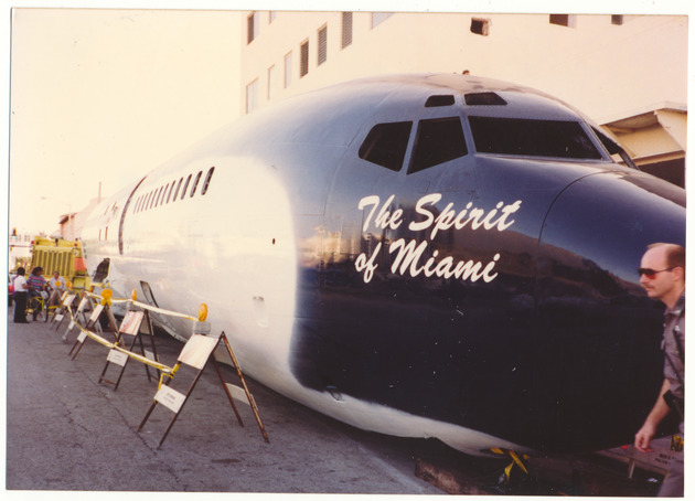 Spirit of Miami airplane - 