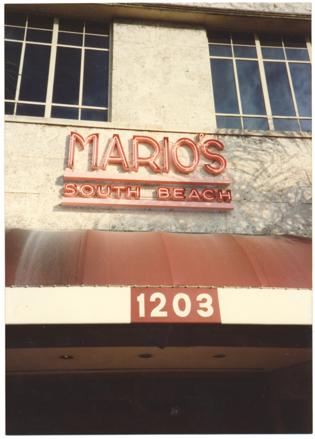 Mario's South Beach at 1203 Washington Avenue - 