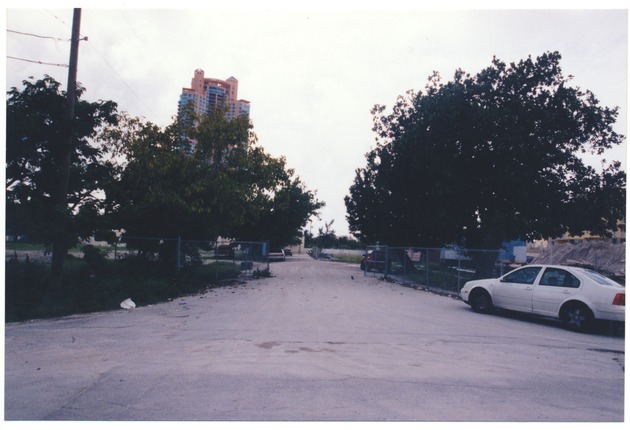 Street view with South Pointe Tower in background - 