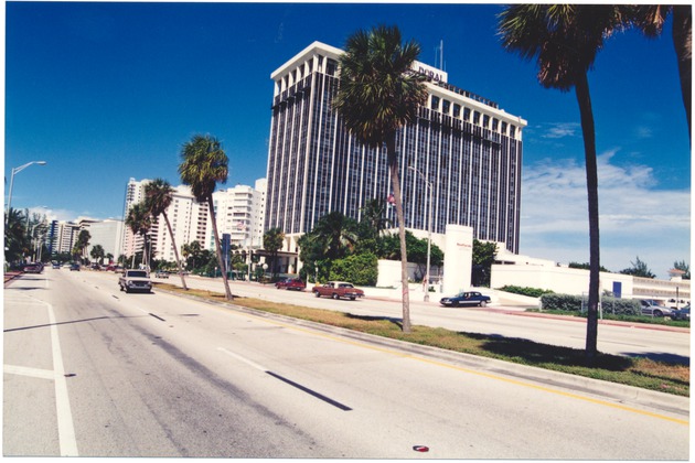 Collins Avenue looking north, The Doral Hotel - 