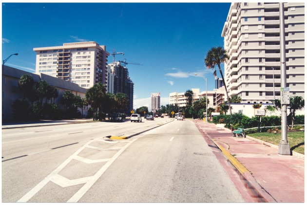 Street view of Collins Avenue - 