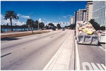 [1995] Street view down Collins Avenue looking north