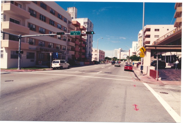 Street view of Collins Avenue - 