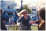 [1998] Attendees of the Asher Sculpture Show on Ocean Drive