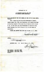 [1935-06-19] Ordinance 387: City of Miami Beach