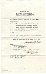 [1935-05-01] Ordinance 377: City of Miami Beach