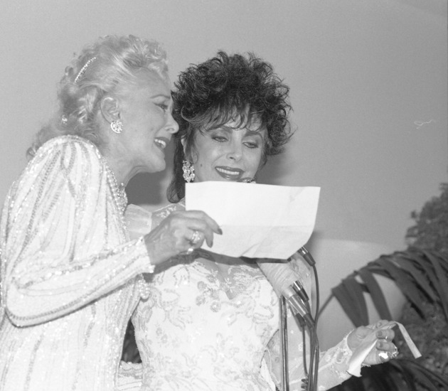 Elizabeth Taylor and Celia Lipton Farris - Image 1