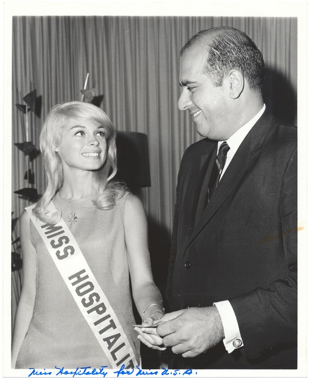 Miss Hospitality for Miss U.S.A. - Recto Photograph