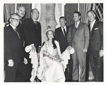 Miss Universe and unidentified men