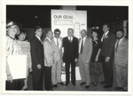 [1980/1990] City officials with a fundraising thermometer