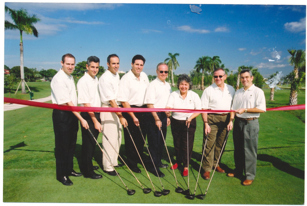 Miami Beach Golf Club Opening - Recto Photograph
