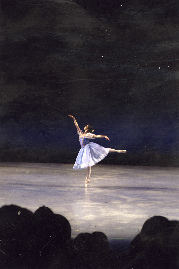 Ballet dancers on stage - 