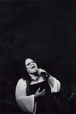 [2000/2010] Woman singing on stage
