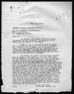 [1934] Correspondence relating to the Southern Drainage District