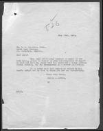 [1924] Correspondence relating to rubber industry in South Florida