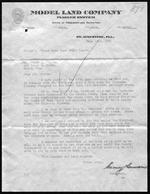 [1920] Correspondence relating to sugar cane farming on Cape Sable