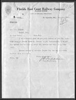 [1917] Correspondence relating to Cape Sable