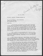 [1929] Correspondence relating to farming, rubber industry plans and land sales on Cape Sable