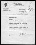 [1933] Correspondence relating to proposed hunting and fishing lodge and preserve on Cape Sable
