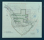 Everglades National Park map.