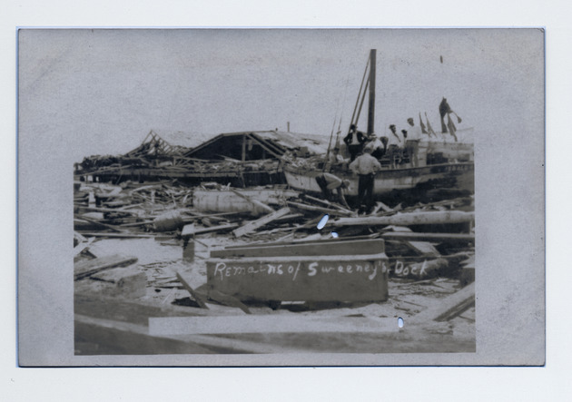 Remains of Sweeney's dock