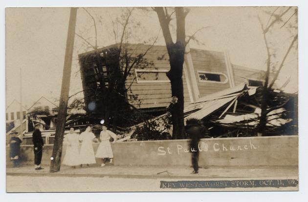 St. Paul's Church hurricane damage