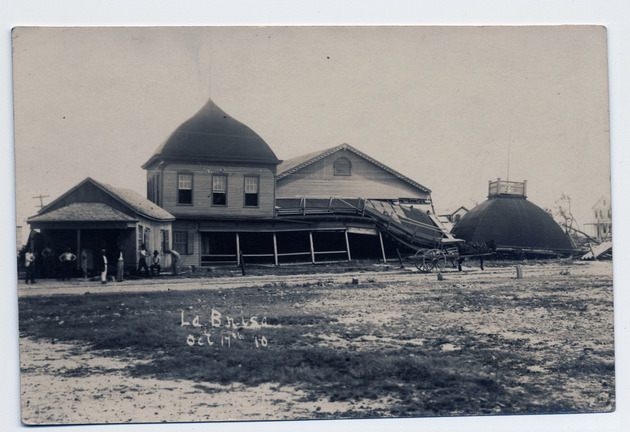 Hurricane damage to La Brisa