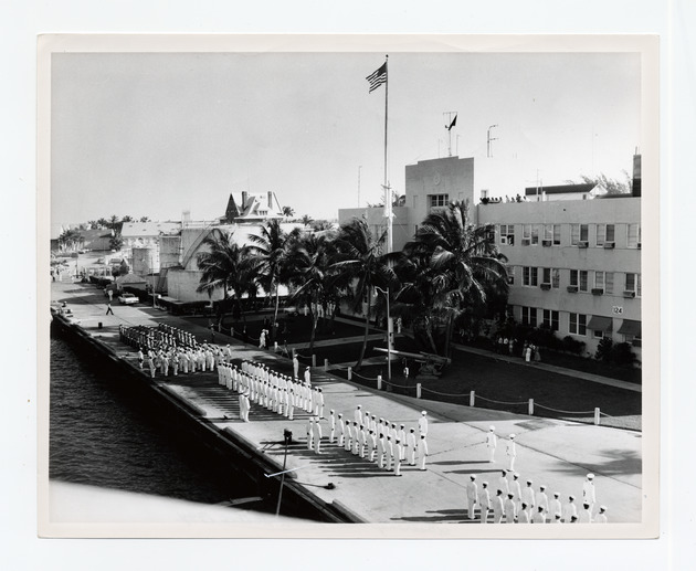 President Truman's last visit to the Navy Station