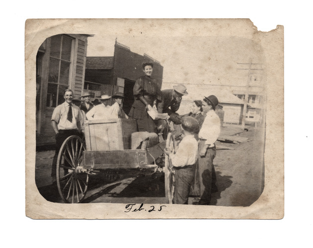 Cart on Front Street