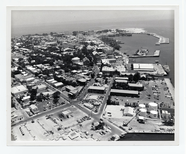 Mallory Dock & Lower Duval Street looking south over Truman Annex