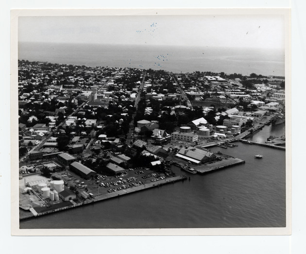 Mallory Square and Truman Annex looking southeast