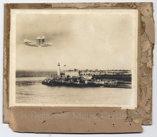 In flight over Morro Castle