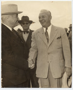 President Harry Truman, Mayor Eisner Louis & Bernie C. Papy