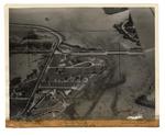 [1941] An aerial view of the Naval Hosptial site, Casa Roma, North Roosevelt, and Highway One
