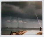 Waterspouts on the harbor