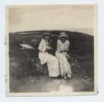 Unidentified women on the Martello Towers