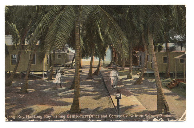 Long Key Fishing Camp, Post Office, and cottages - front