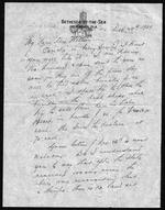 Letter from Nathaniel S. Thomas