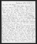 Letter from J. E. Moseley
