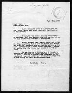 Letter to P. A. Vans Agnew regarding Polly Parker property