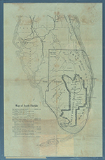 Map of South Florida. 19--]