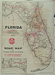 Road map of Florida.