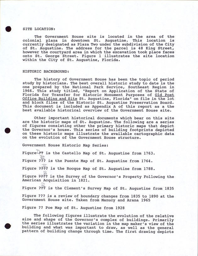 Government House Archaeological Excavation, Preliminary Report - Page 6