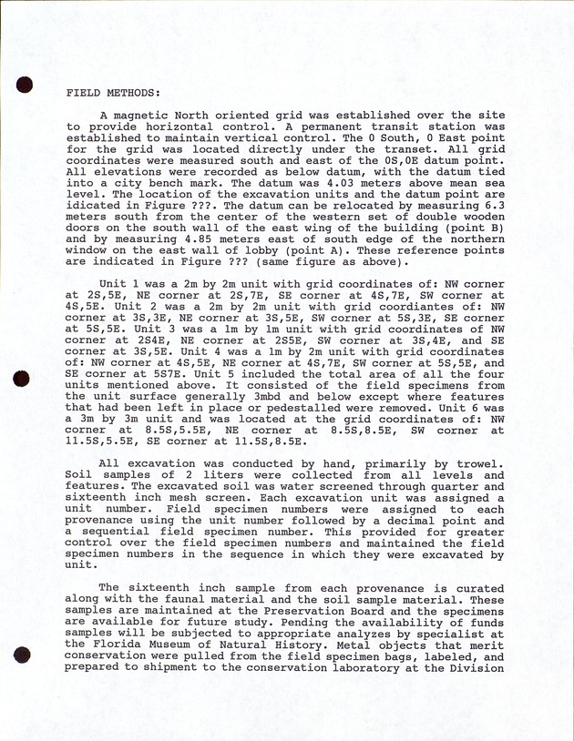 Government House Archaeological Excavation, Preliminary Report - Page 44